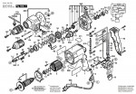 Bosch 0 601 194 763 GSB 20-2 RE Percussion Drill 230 V / GB Spare Parts GSB20-2RE